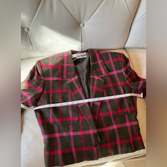 Ann Klein II Linen Blazer - Picture 5 of 8